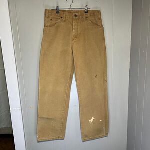 Dickies Workwear Utility Skater Western Khaki Carpenter Pants Size 32x30